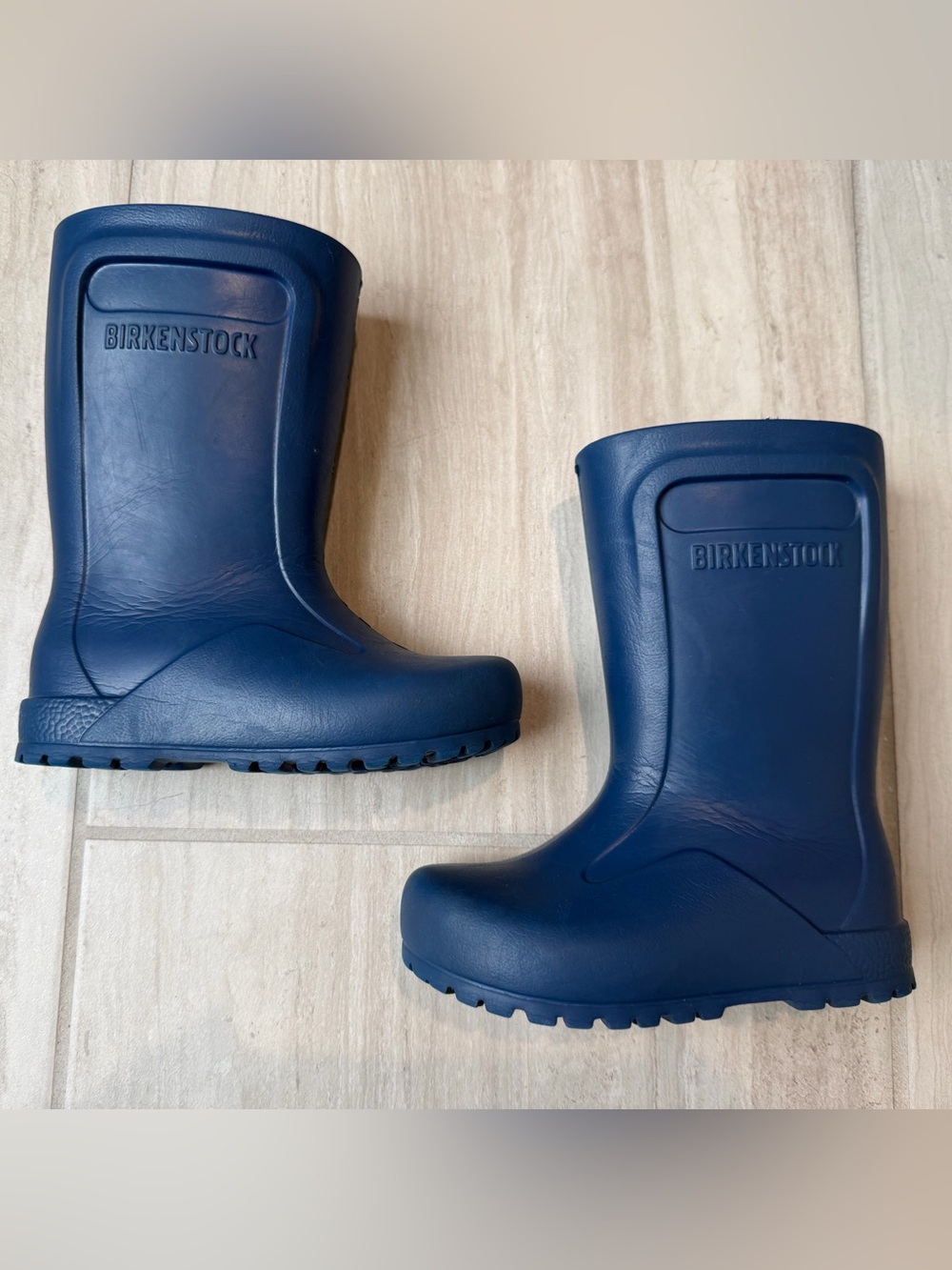 Birkenstock Blue Slip-On Rubber Clog